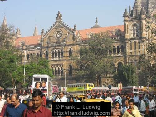 Chhatrapati Shivaji Terminus (Victoria Terminus), Bombay, Mumbai, India